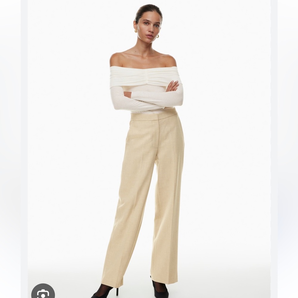 NWT Aritzia Alanya Pant (Vin Gris/Pale Pink)
